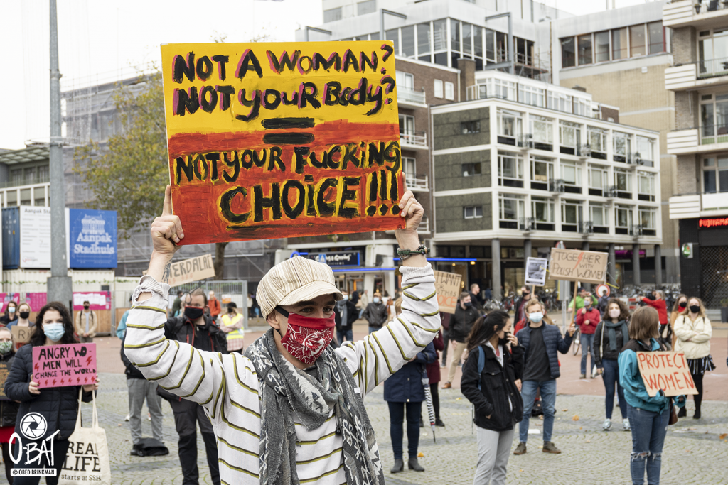 Protest: Fight for Abortion Rights in Poland ::: Groningen, the Netherlands 2020